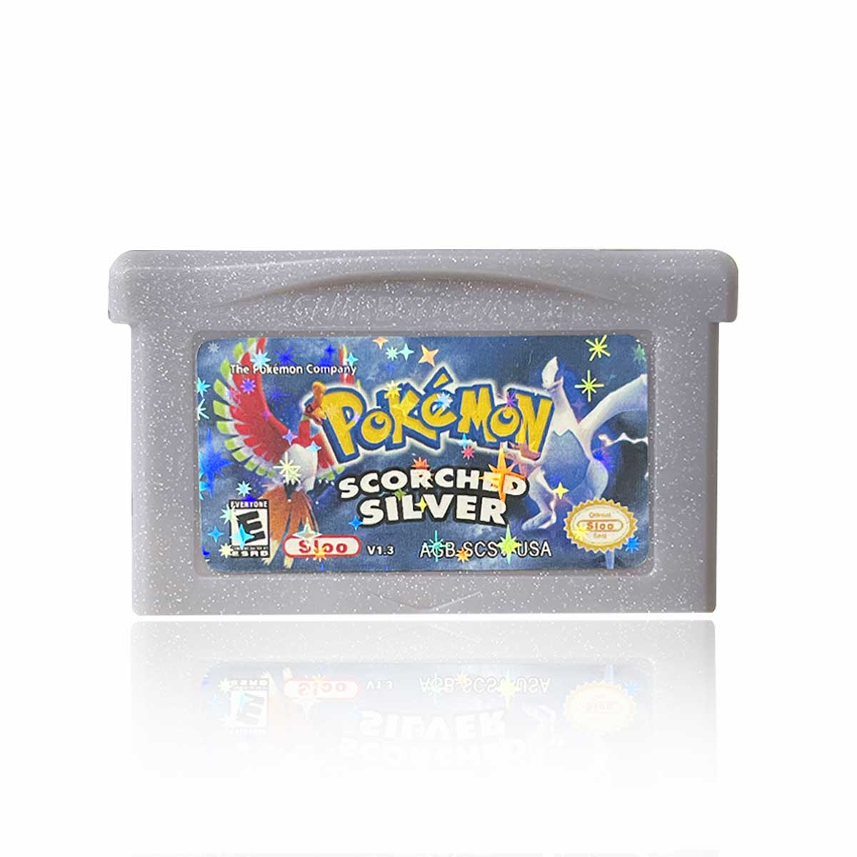 USA Pokemon SCORCHED SILVER For GBA