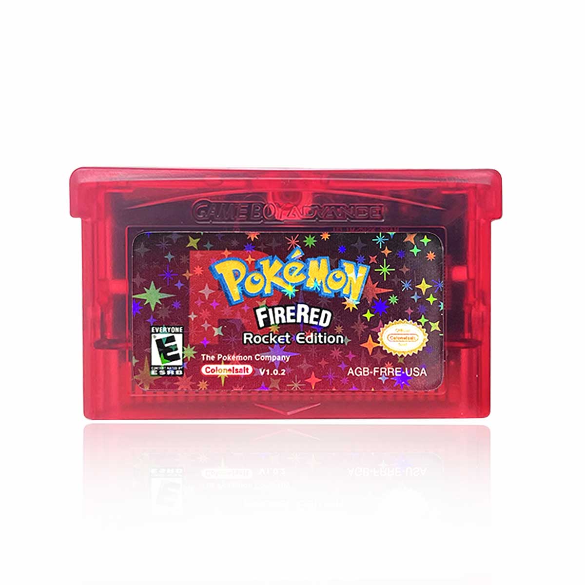 USA ESP Pokemon FIRERED ROCKET For GBA
