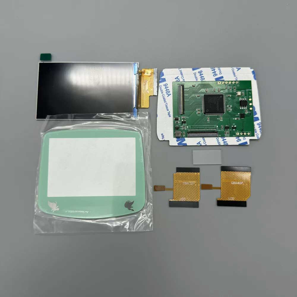 2.9-inch IPS high brightness GBA LCD screen 9-in-1 point-to-point display