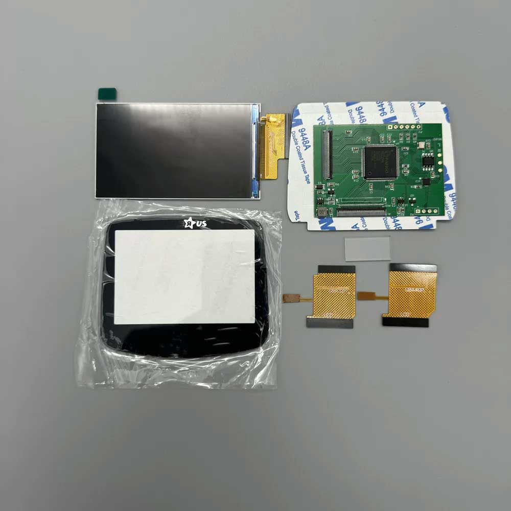 2.9-inch IPS high brightness GBA LCD screen 9-in-1 point-to-point display