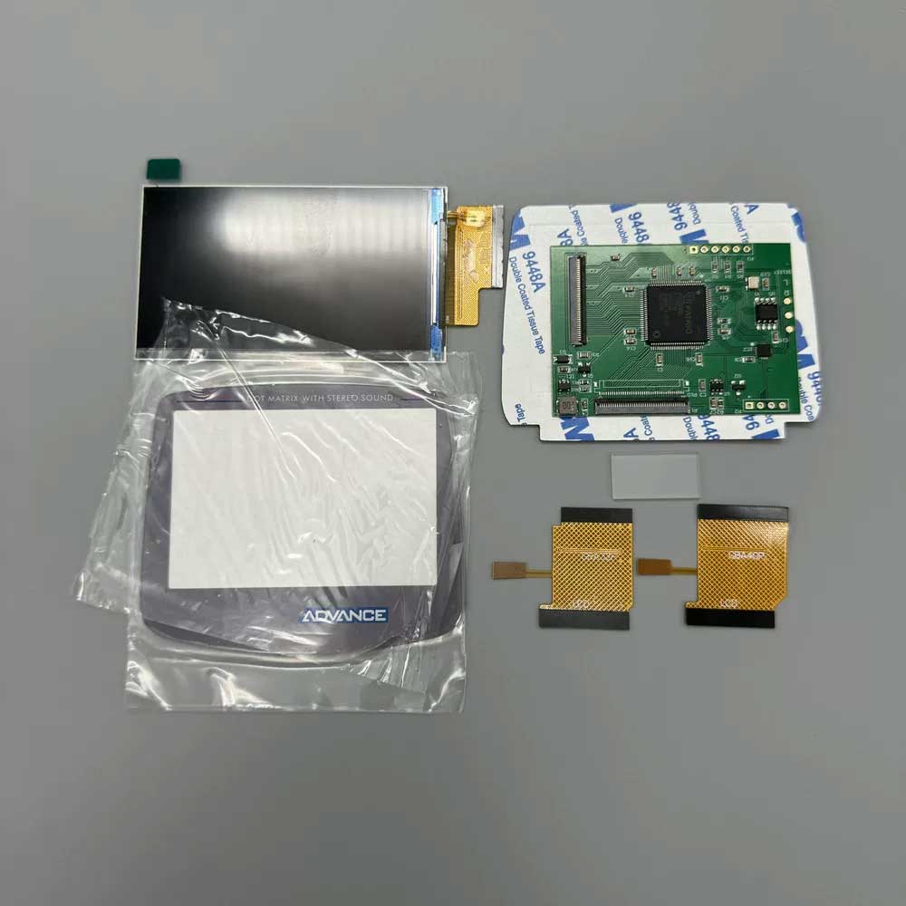 2.9-inch IPS high brightness GBA LCD screen 9-in-1 point-to-point display