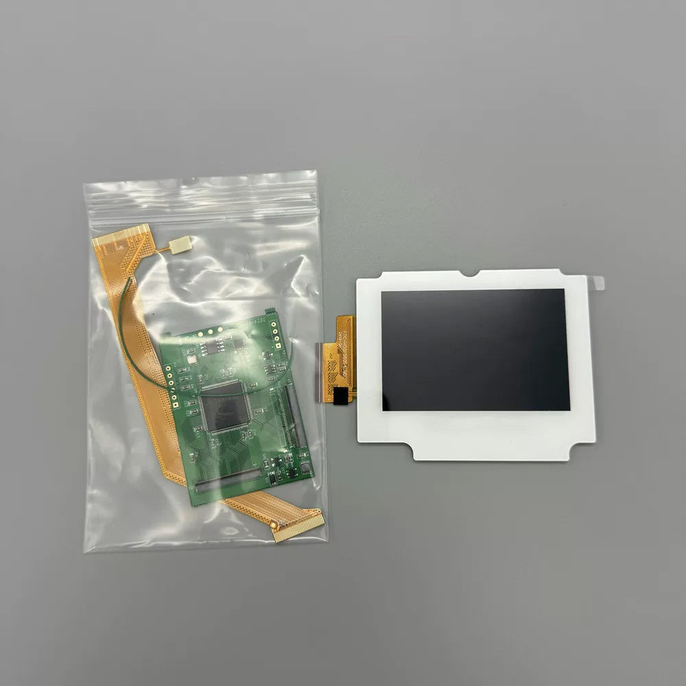 High brightness GBASP LCD screen IPS high-resolution original case, no need for shell cutting, supports analog B screen