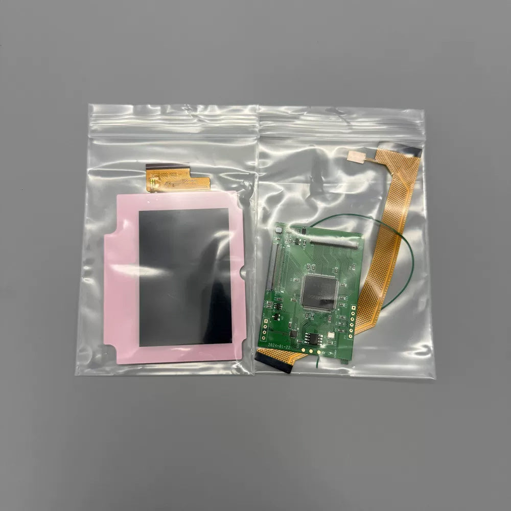 High brightness GBASP LCD screen IPS high-resolution original case, no need for shell cutting, supports analog B screen