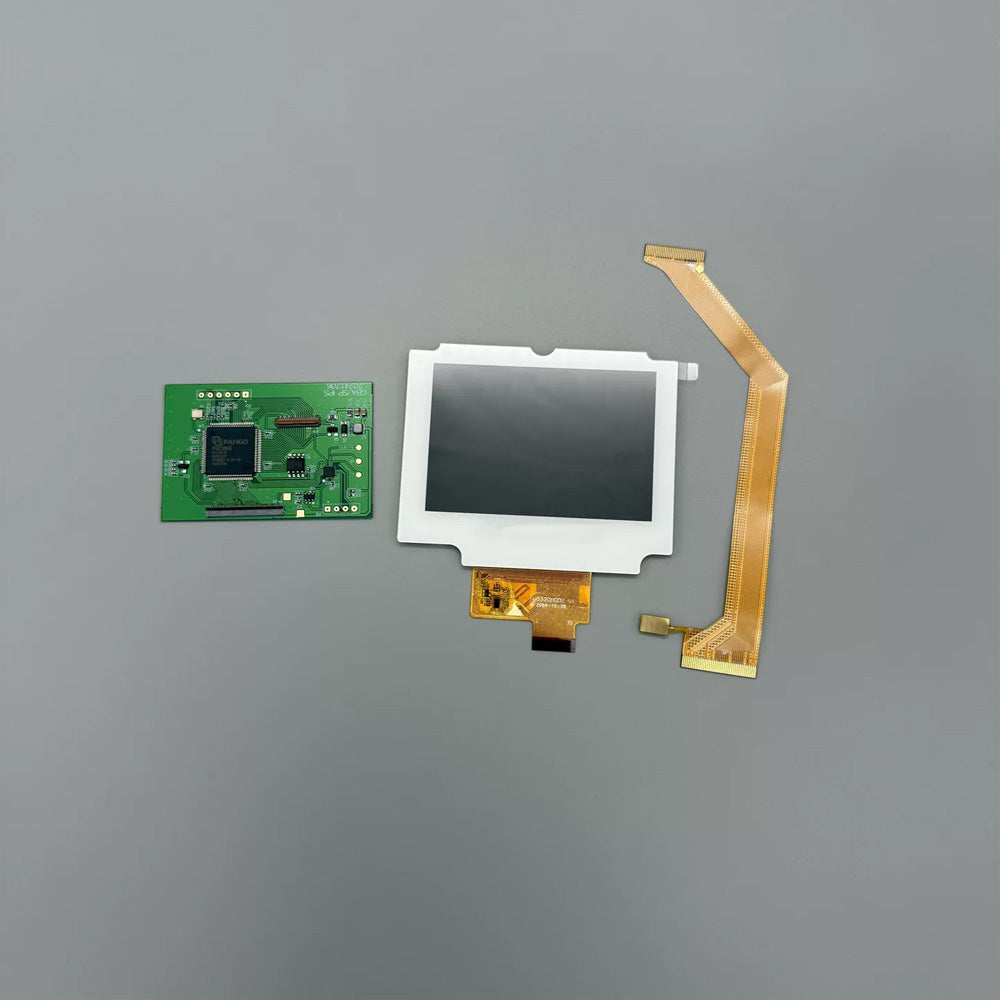 High brightness GBASP LCD screen IPS high-resolution original case, no need for shell cutting, supports analog B screen