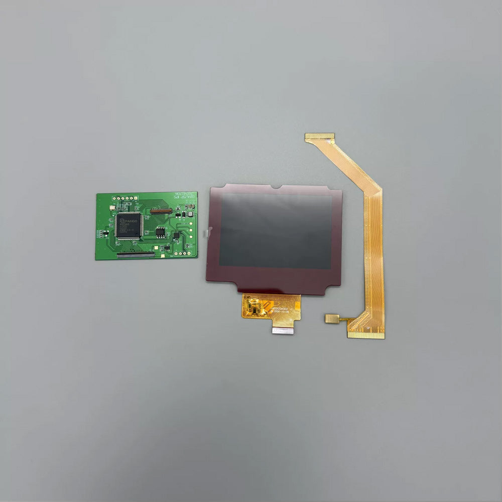 High brightness GBASP LCD screen IPS high-resolution original case, no need for shell cutting, supports analog B screen