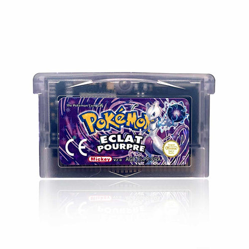 FRA French Pokemon ECLAT POURPRE  For GBA