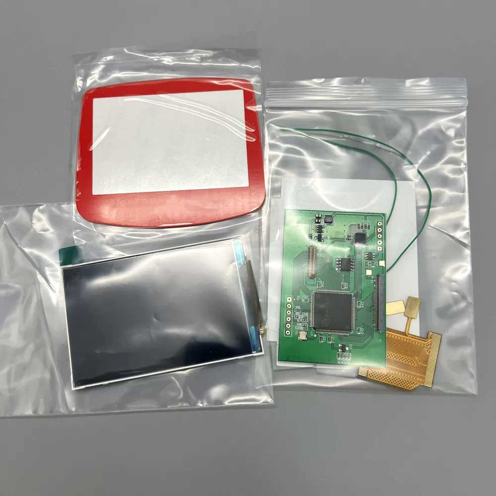 2022 3.0GBA high brightness GAMEBOY ADVANCE IPS LCD screen point-to-point display without shell cutting