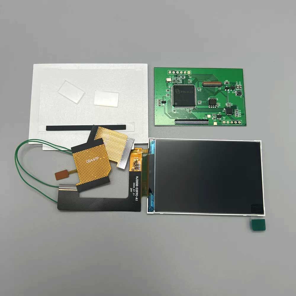 2022 3.0GBA high brightness GAMEBOY ADVANCE IPS LCD screen point-to-point display without shell cutting