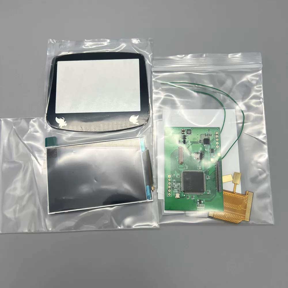 2022 3.0GBA high brightness GAMEBOY ADVANCE IPS LCD screen point-to-point display without shell cutting