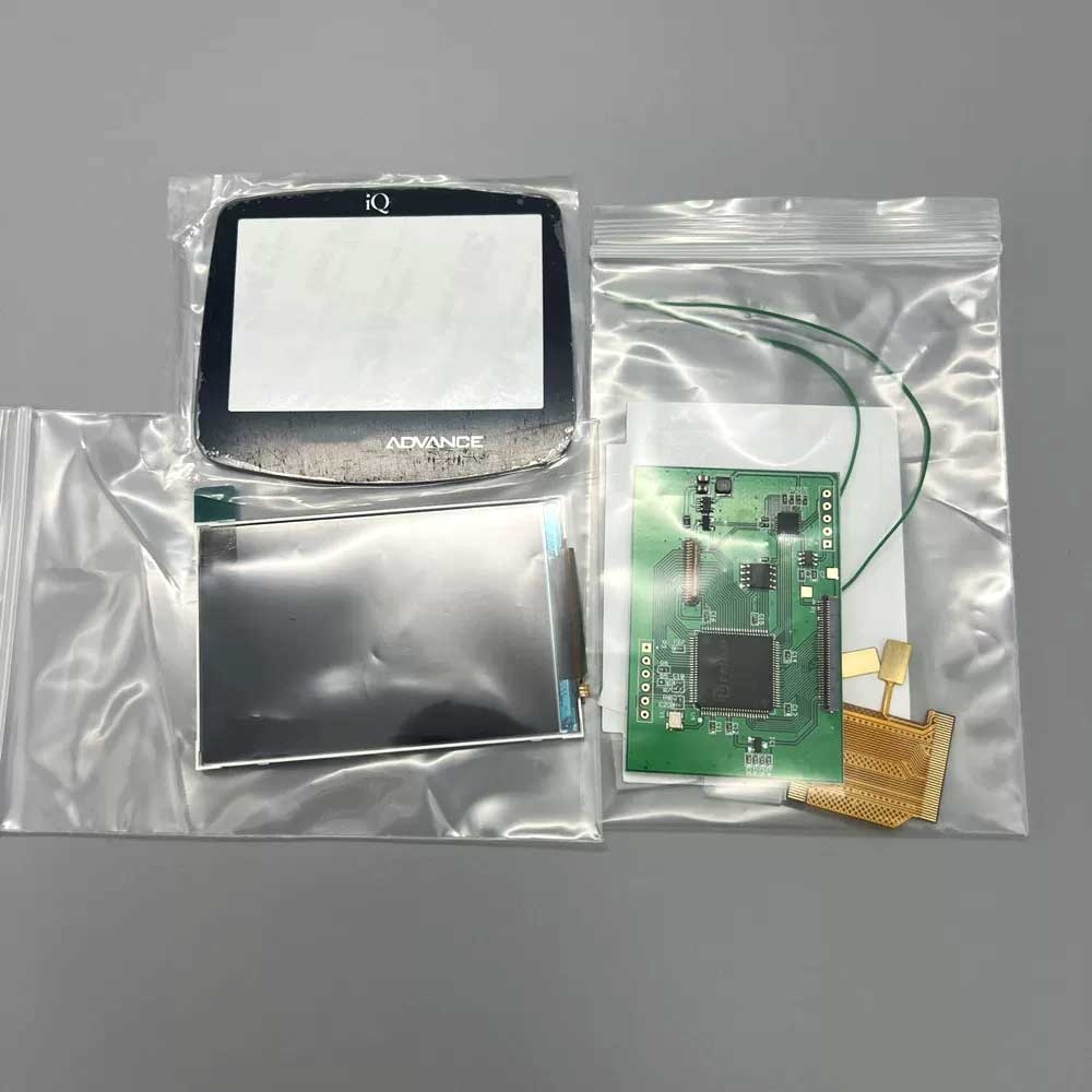 2022 3.0GBA high brightness GAMEBOY ADVANCE IPS LCD screen point-to-point display without shell cutting
