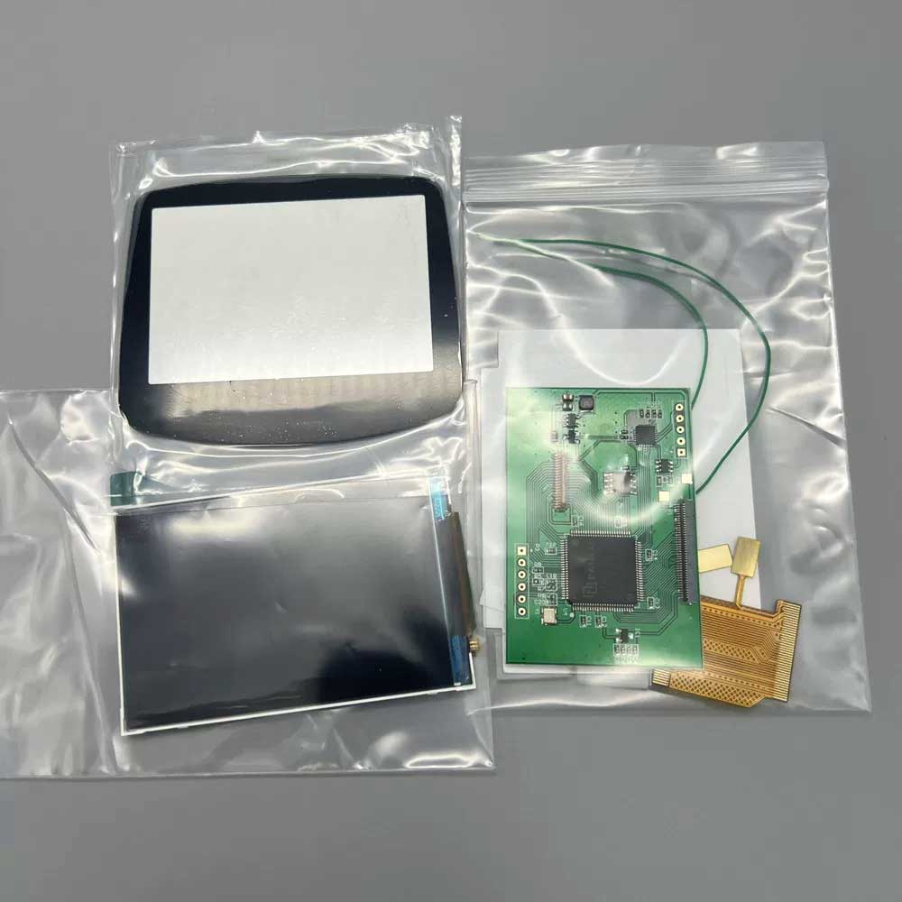 2022 3.0GBA high brightness GAMEBOY ADVANCE IPS LCD screen point-to-point display without shell cutting