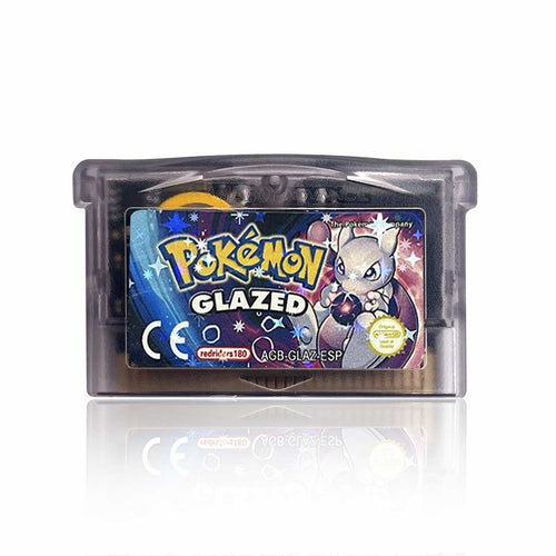 USA ESP Pokemon GLAZED For GBA
