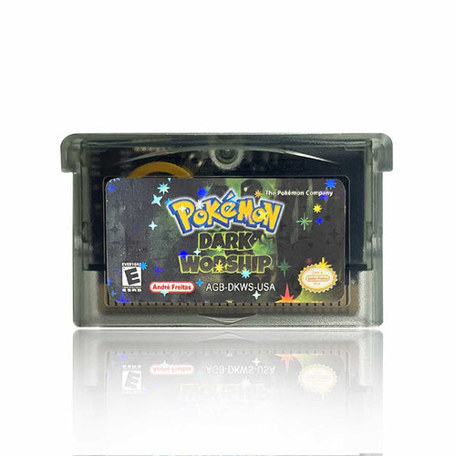 USA ESP Pokemon DARK WORSHIP For GBA