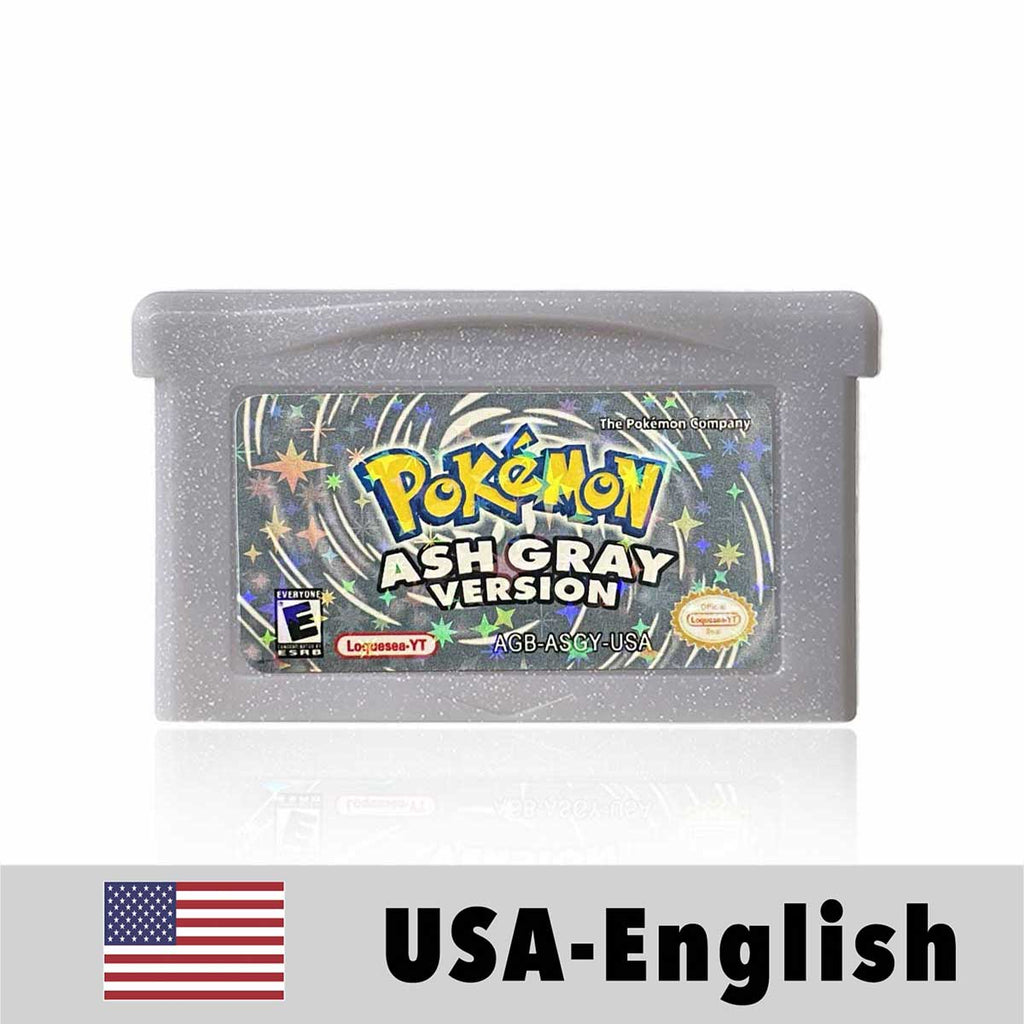 USA Pokemon ASH GRAY For GBA