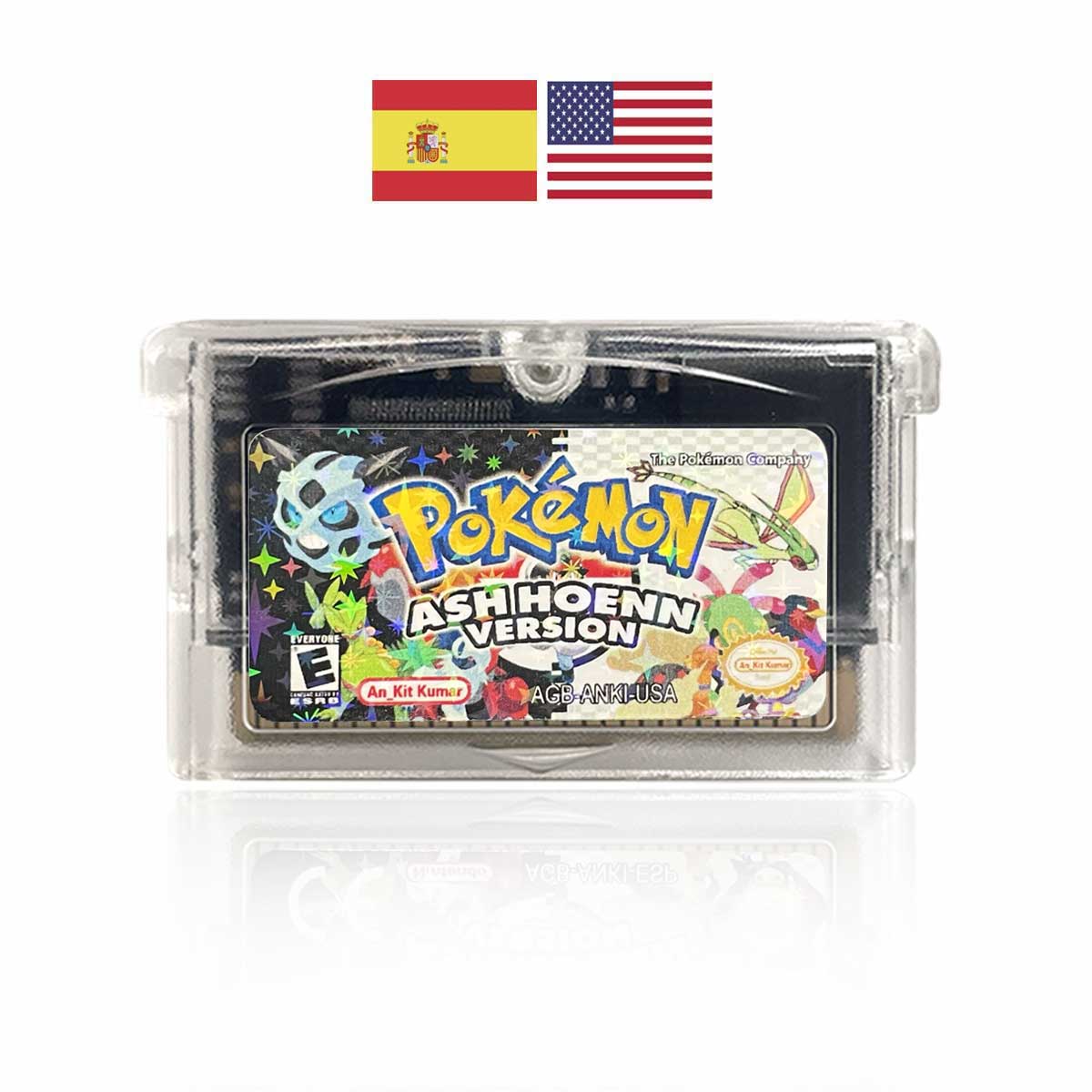 USA ESP Pokemon ASH HOENN For GBA