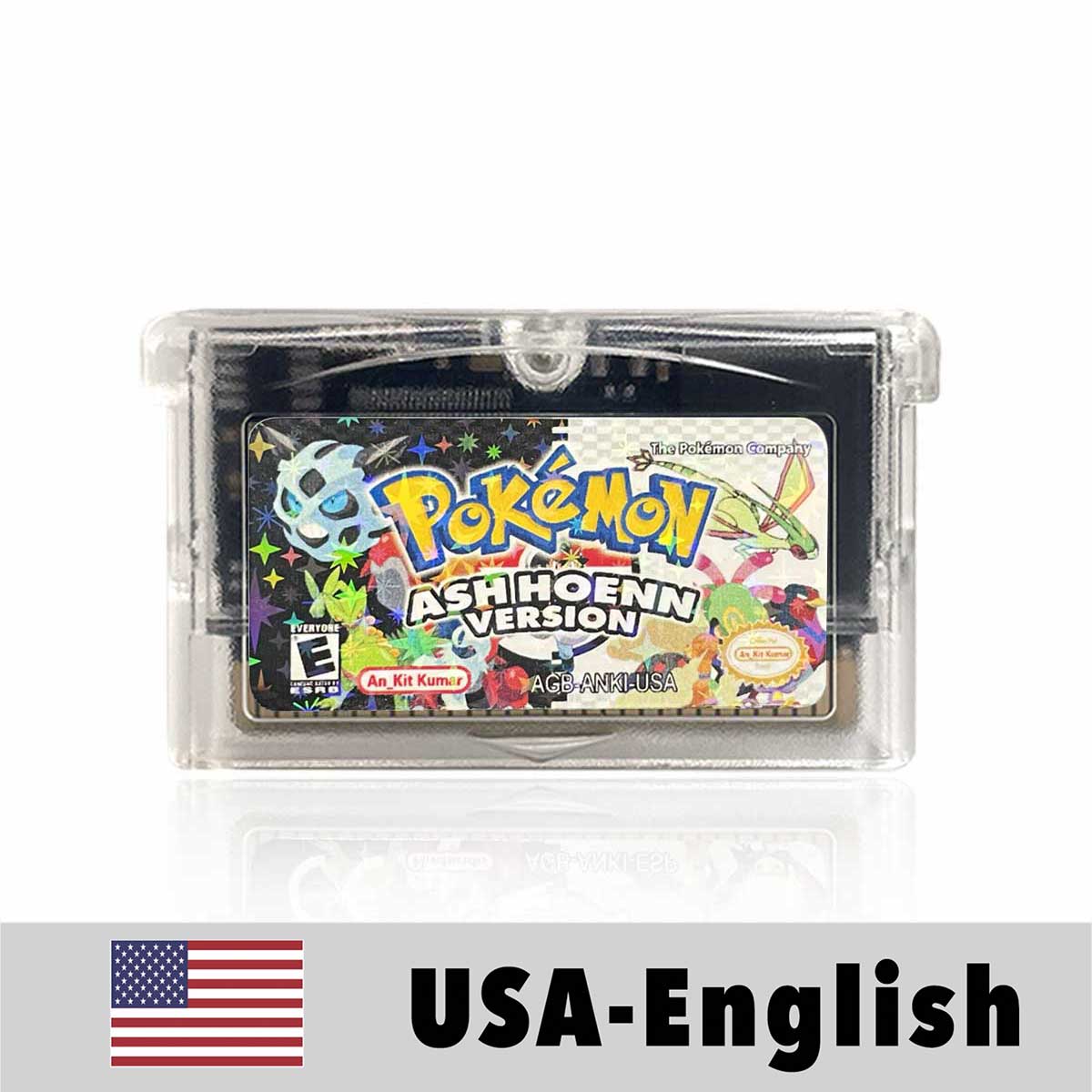 USA ESP Pokemon ASH HOENN For GBA