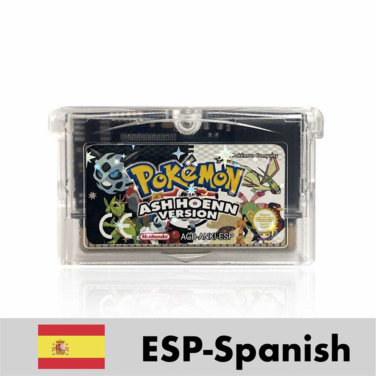 USA ESP Pokemon ASH HOENN For GBA