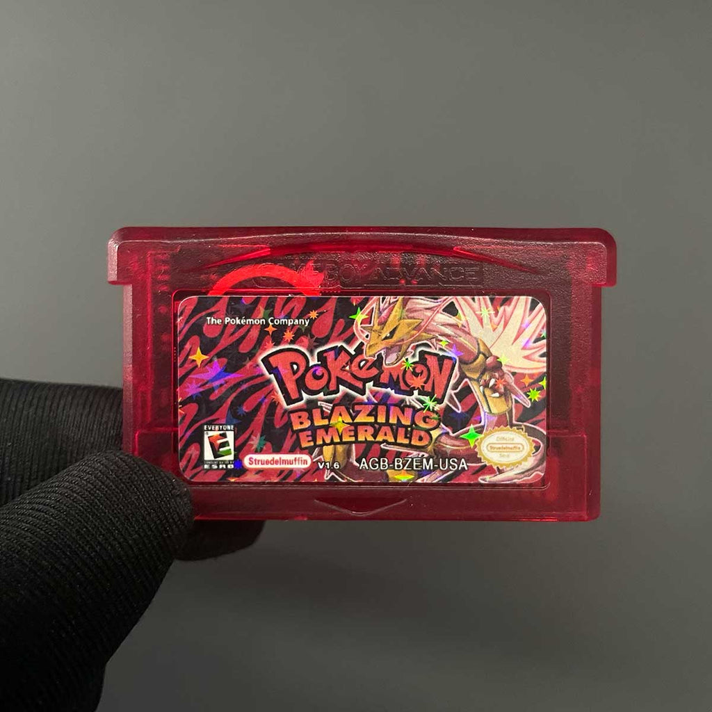 USA Pokemon BLAZING EMERALD v1.6 For GBA