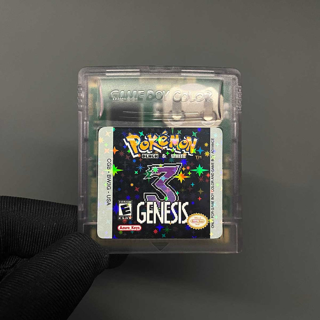 USA Pokemon Black and White 3 For GBC