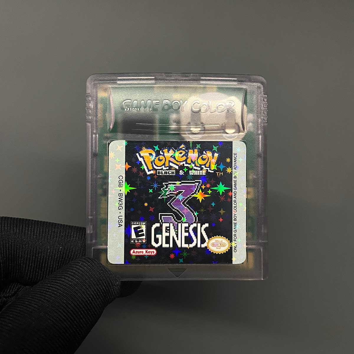USA Pokemon Black and White 3 For GBC