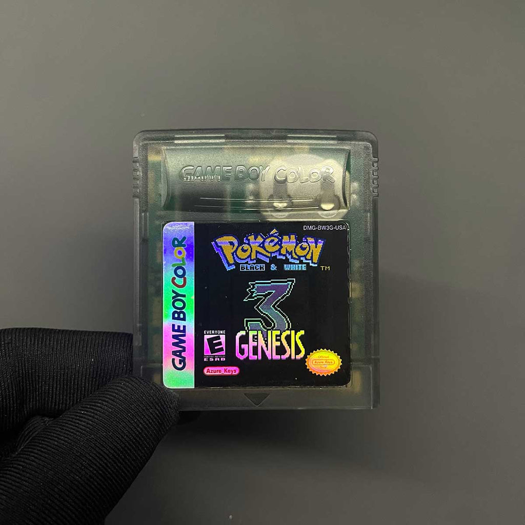 USA Pokemon Black and White 3 For GBC