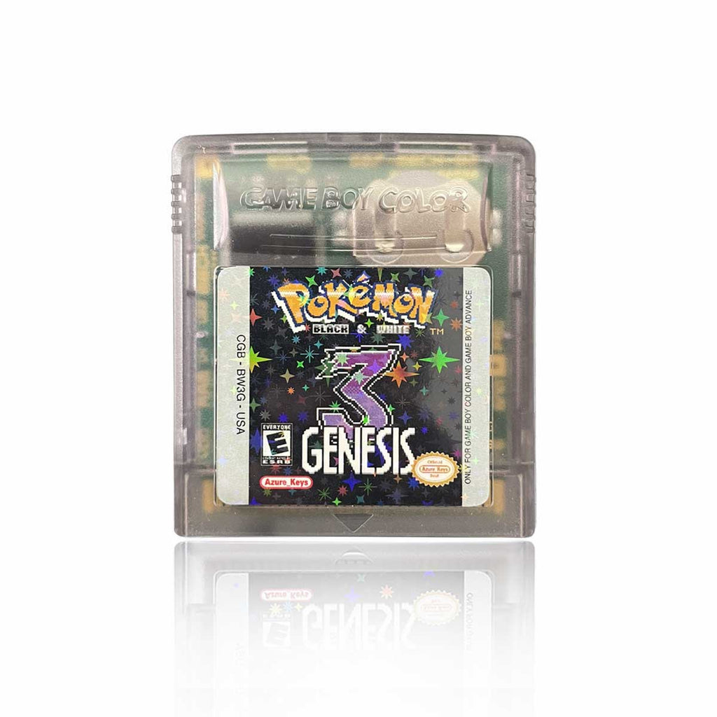 USA Pokemon Black and White 3 For GBC
