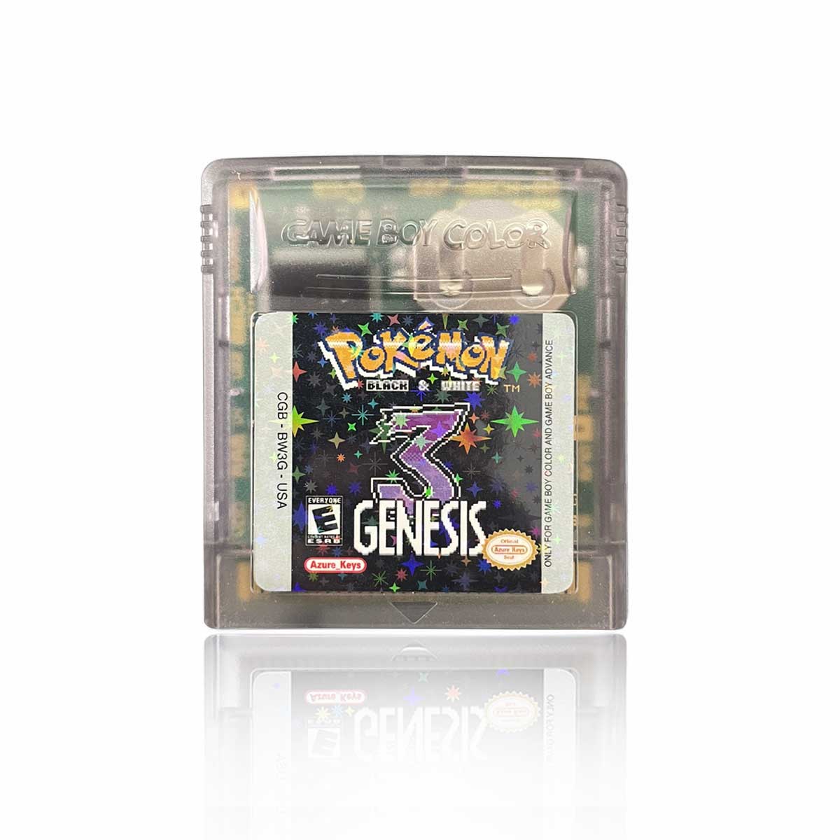 USA Pokemon Black and White 3 For GBC