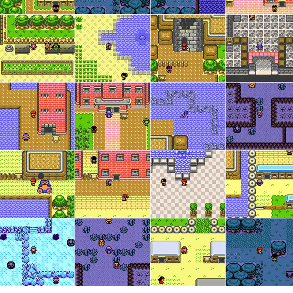 USA Pokemon CRYSTAL AWAKENING For GBC