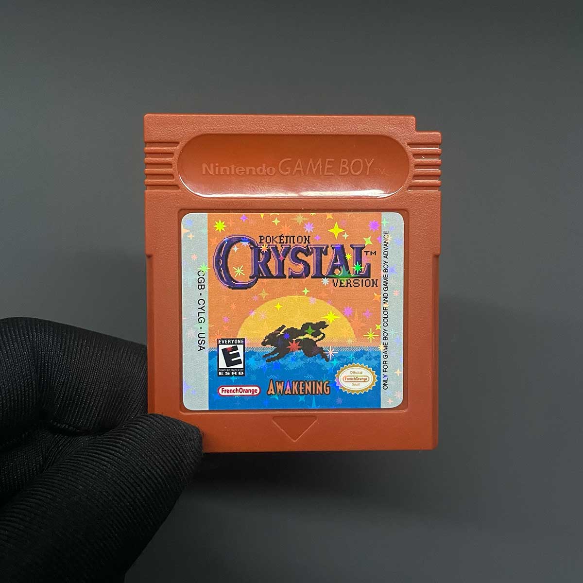 USA Pokemon CRYSTAL AWAKENING For GBC