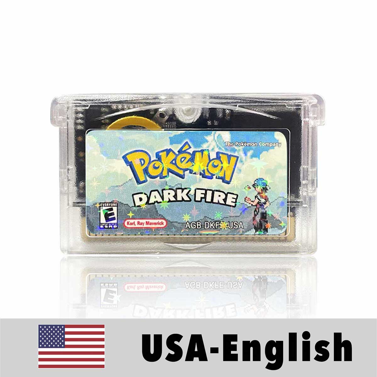 USA Pokemon DARK FIRE For GBA
