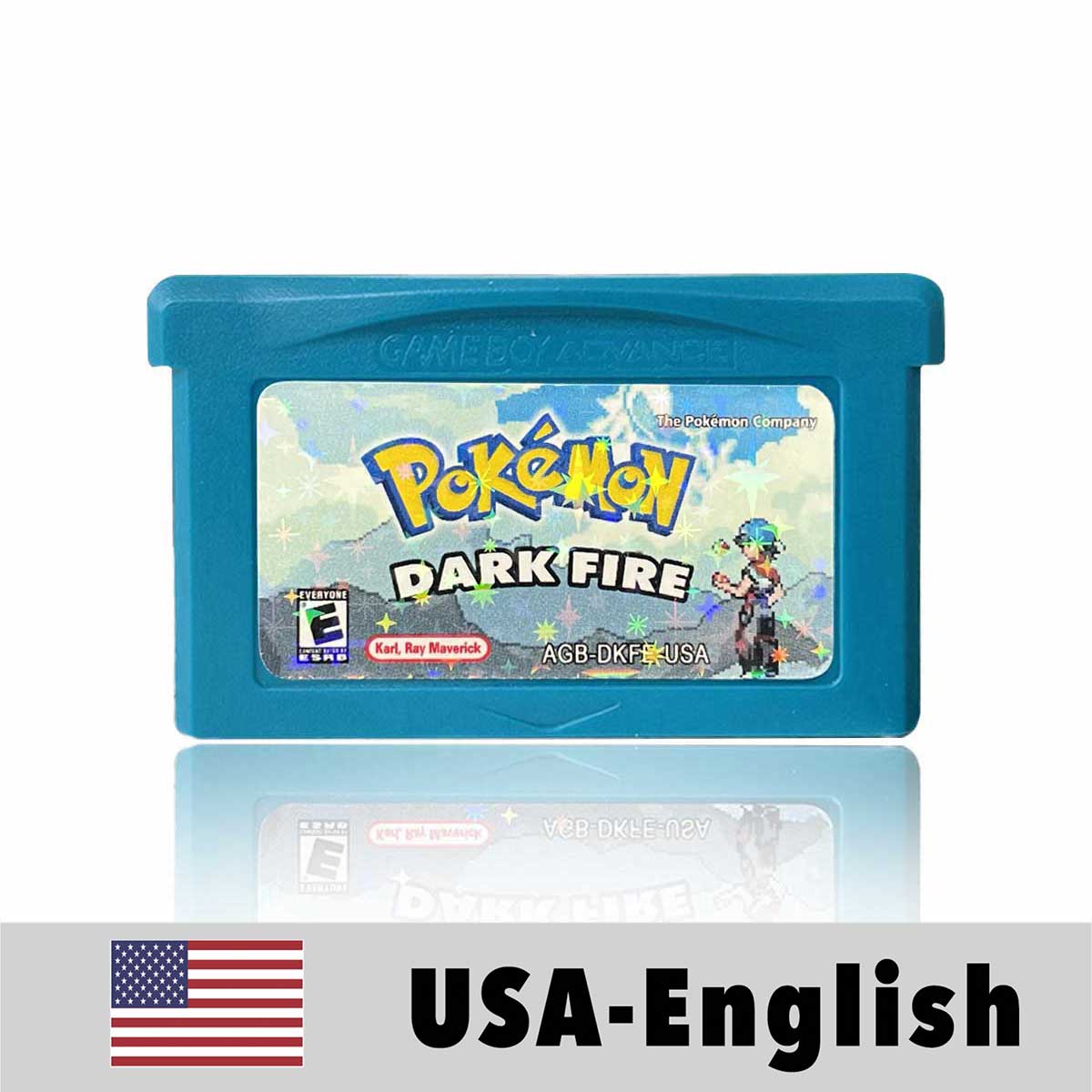 USA Pokemon DARK FIRE For GBA