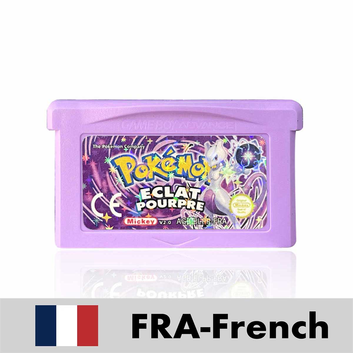 FRA French Pokemon ECLAT POURPRE  For GBA