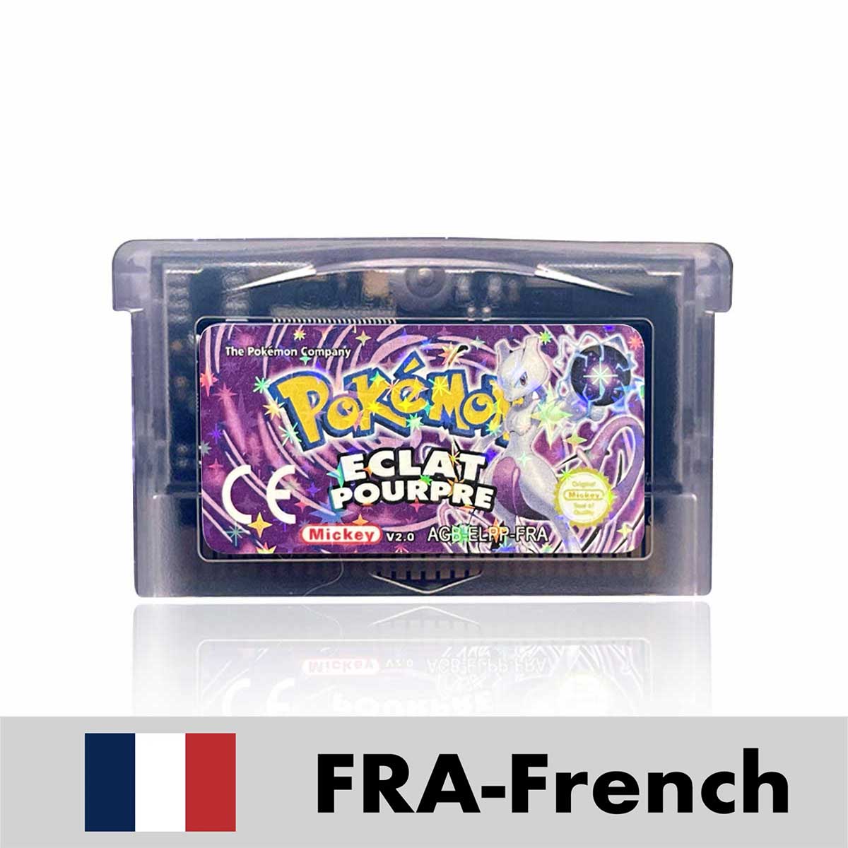 FRA French Pokemon ECLAT POURPRE  For GBA