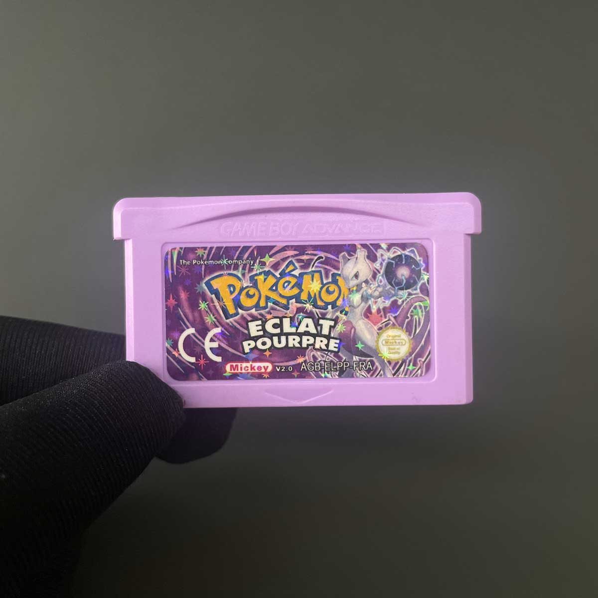 FRA French Pokemon ECLAT POURPRE  For GBA