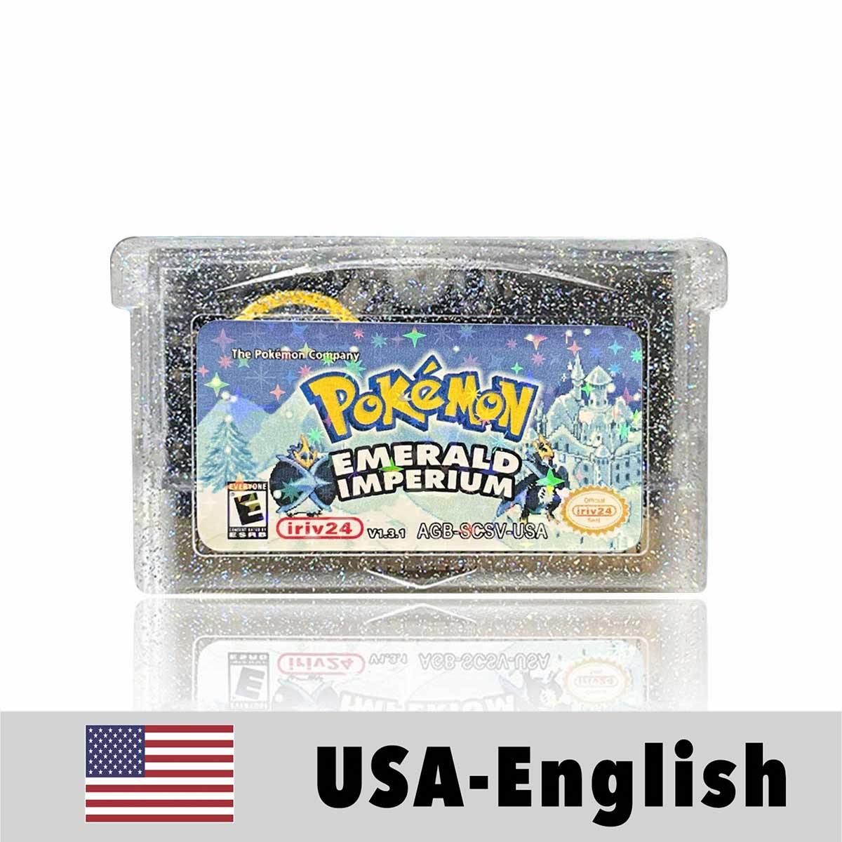 USA Pokemon EMERALD IMPERIUM v1.3.1 For GBA