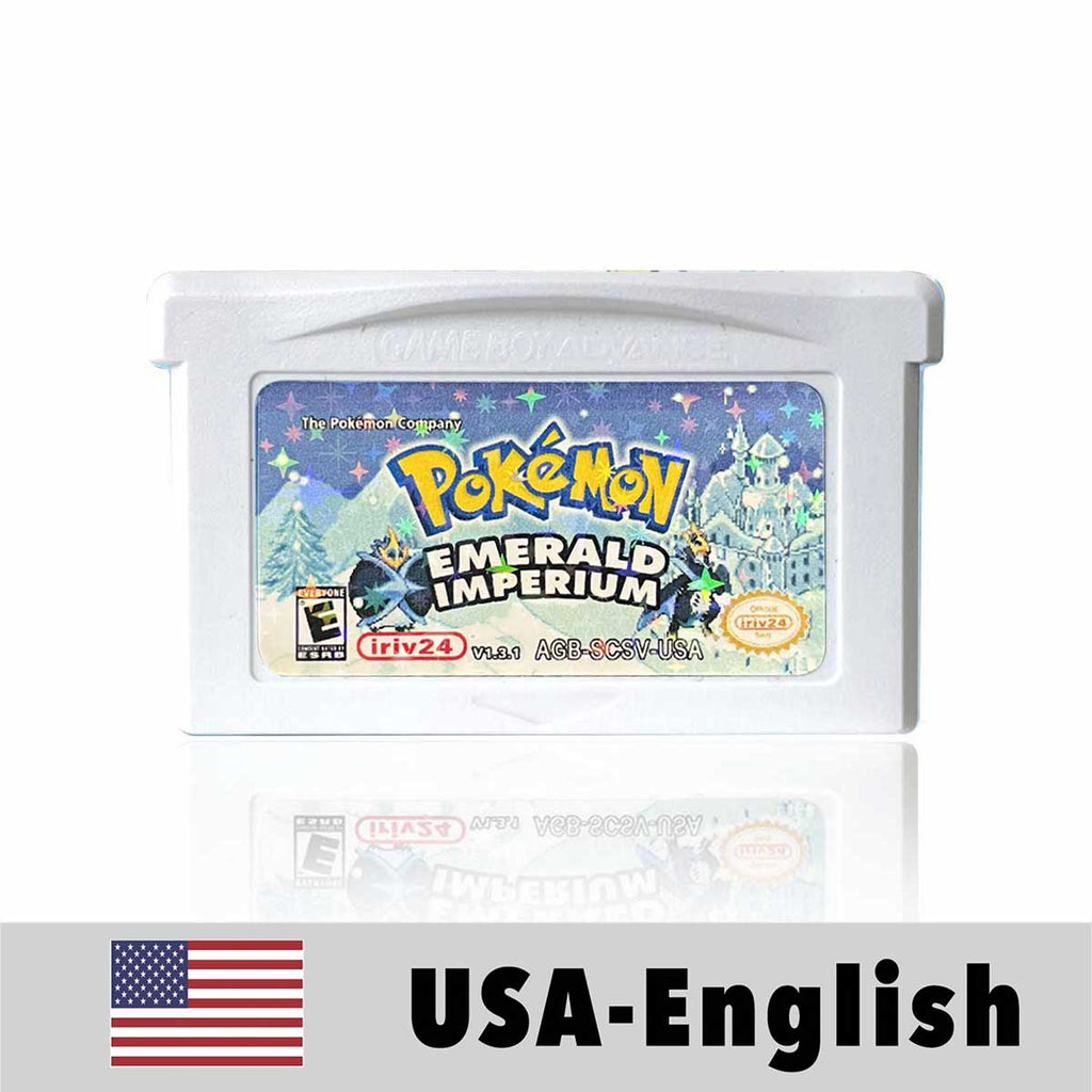 USA Pokemon EMERALD IMPERIUM v1.3.1 For GBA