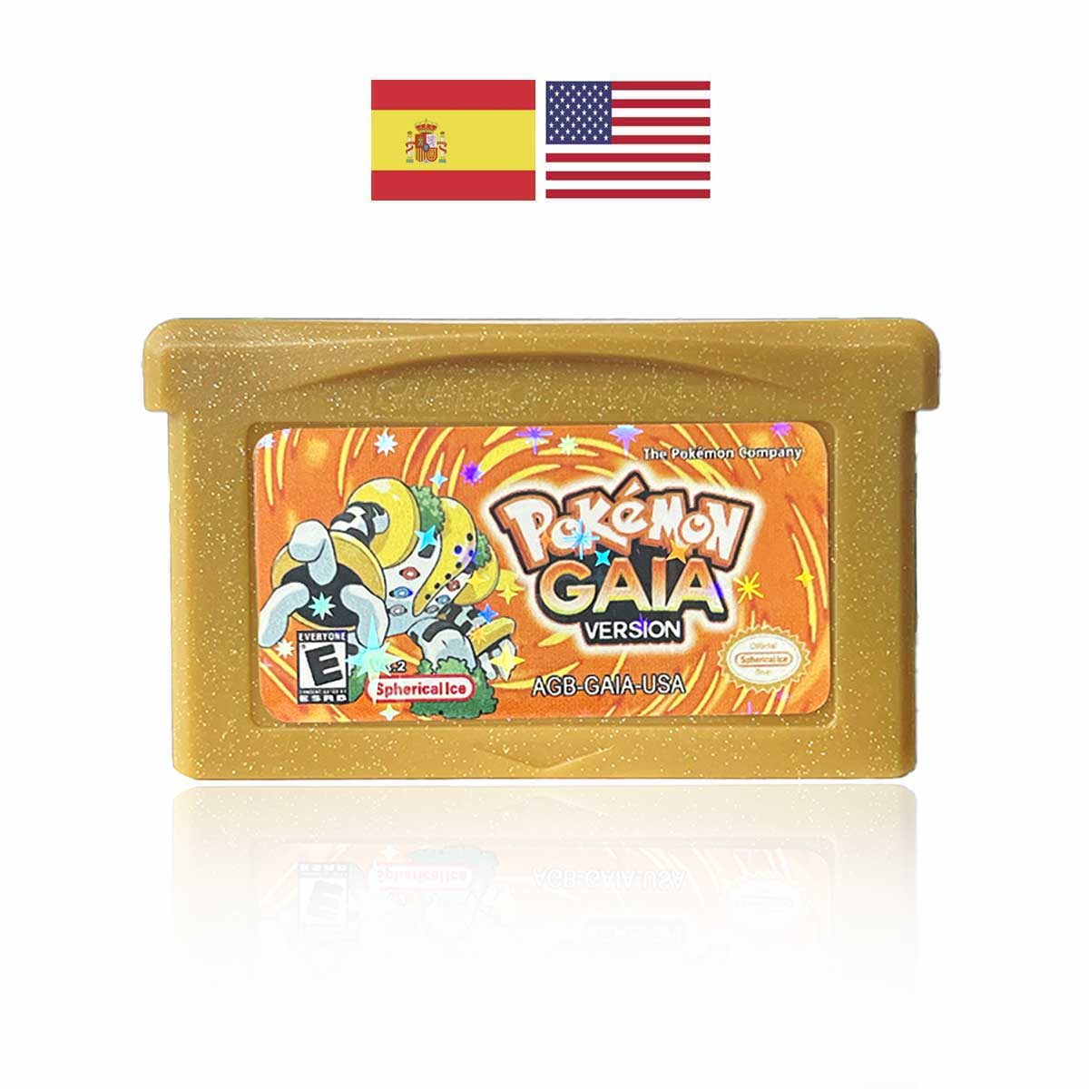 USA ESP Pokemon GAIA v3.2 For GBA