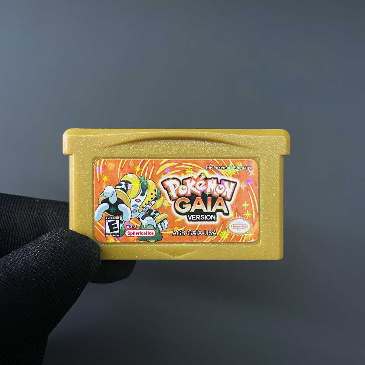 USA ESP Pokemon GAIA v3.2 For GBA