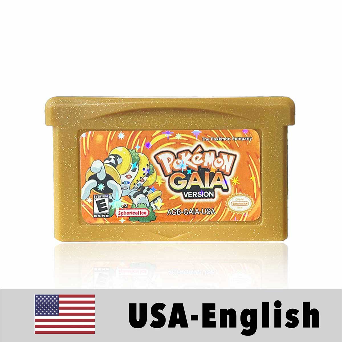 USA ESP Pokemon GAIA v3.2 For GBA