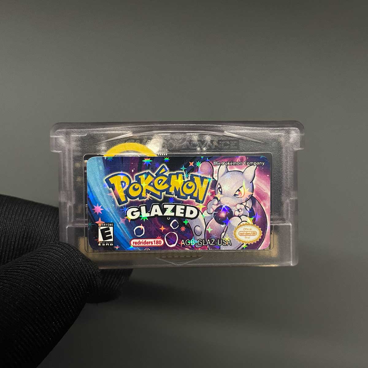 USA ESP Pokemon GLAZED For GBA