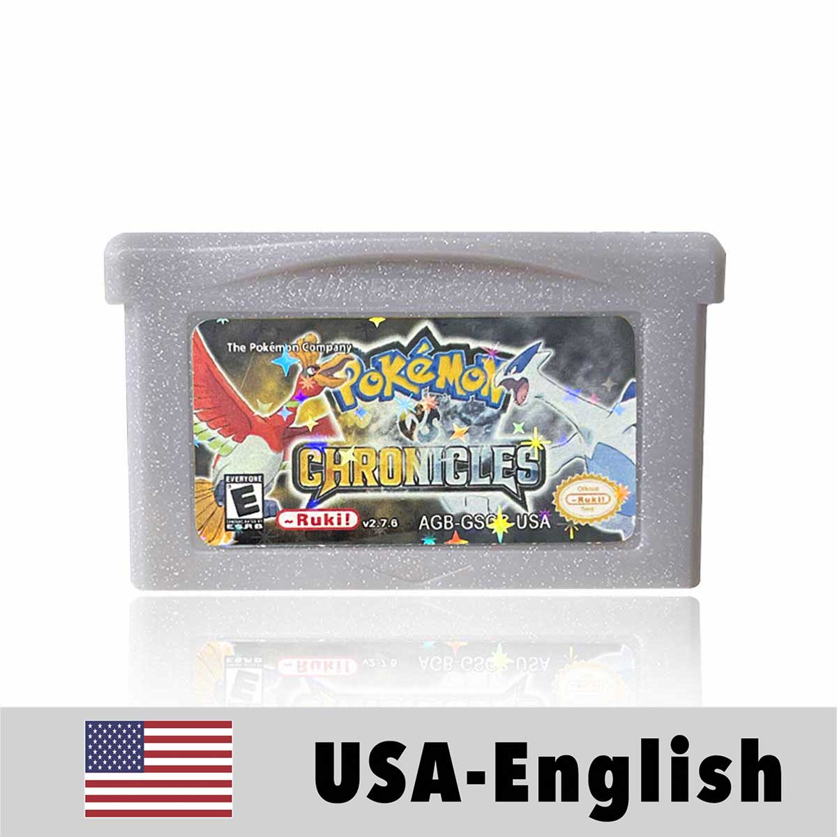 USA Pokemon GS CHRONICLES v2.7.6 For GBA