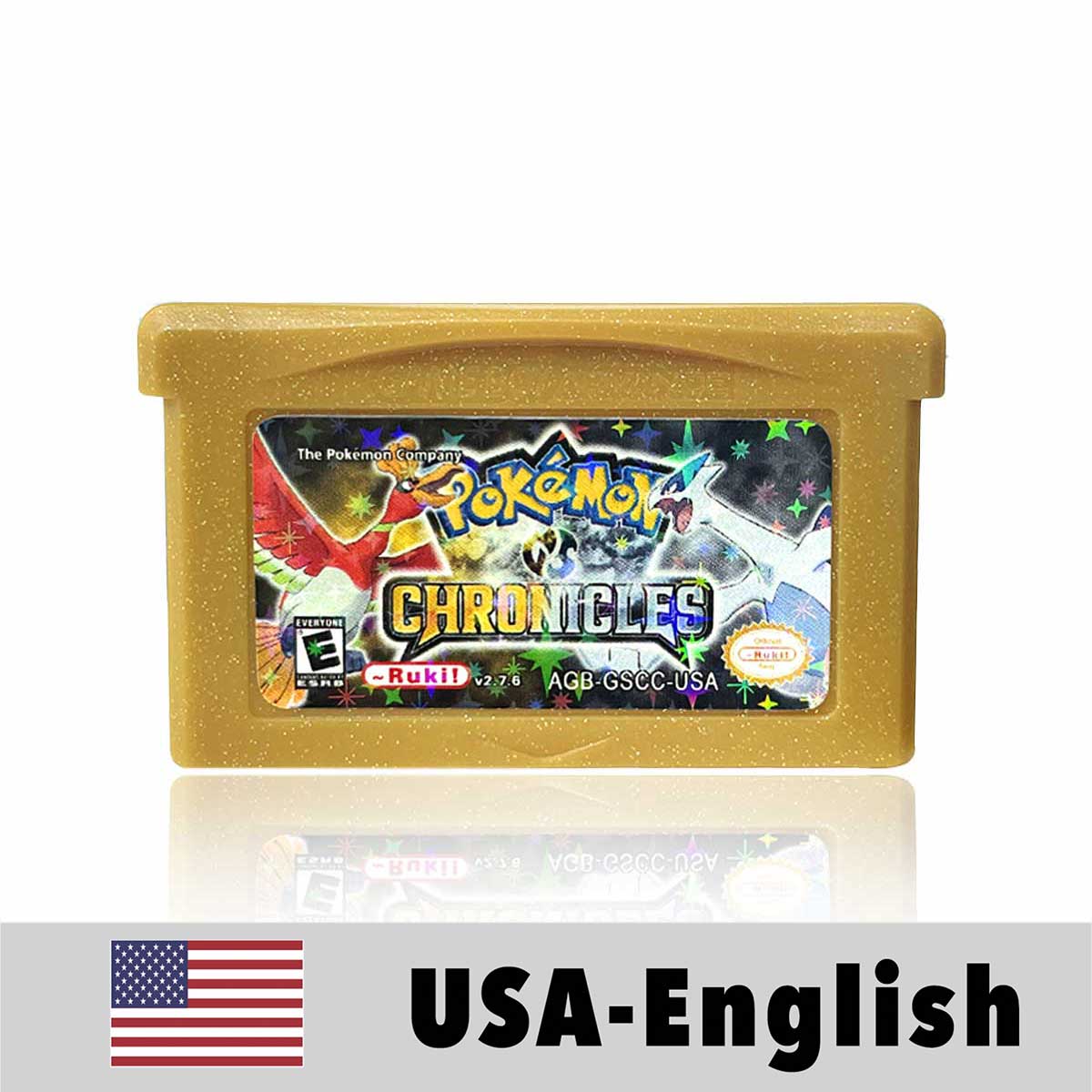 USA Pokemon GS CHRONICLES v2.7.6 For GBA