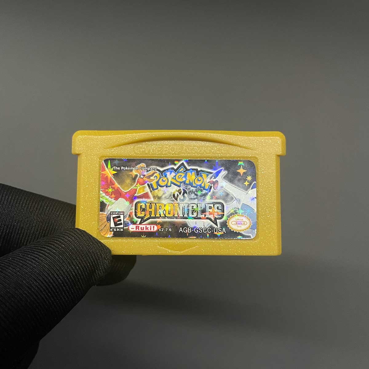 USA Pokemon GS CHRONICLES v2.7.6 For GBA
