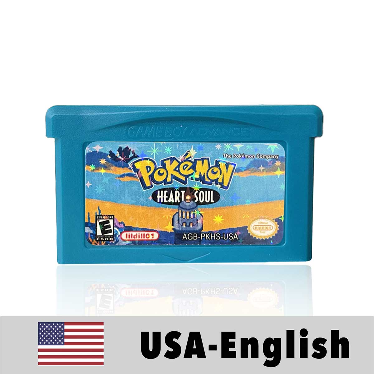 USA Pokemon Heart Soul For GBA
