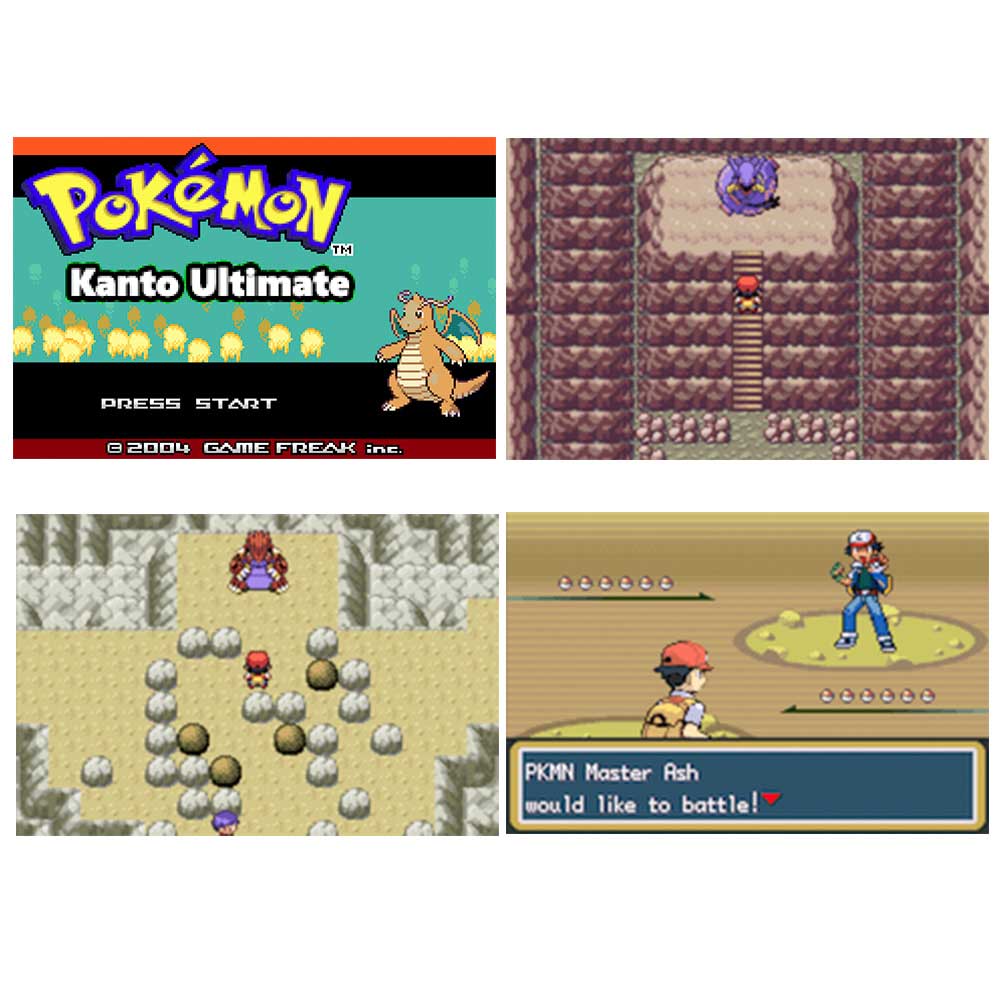 USA Pokemon KANTO ULTIMATE For GBA