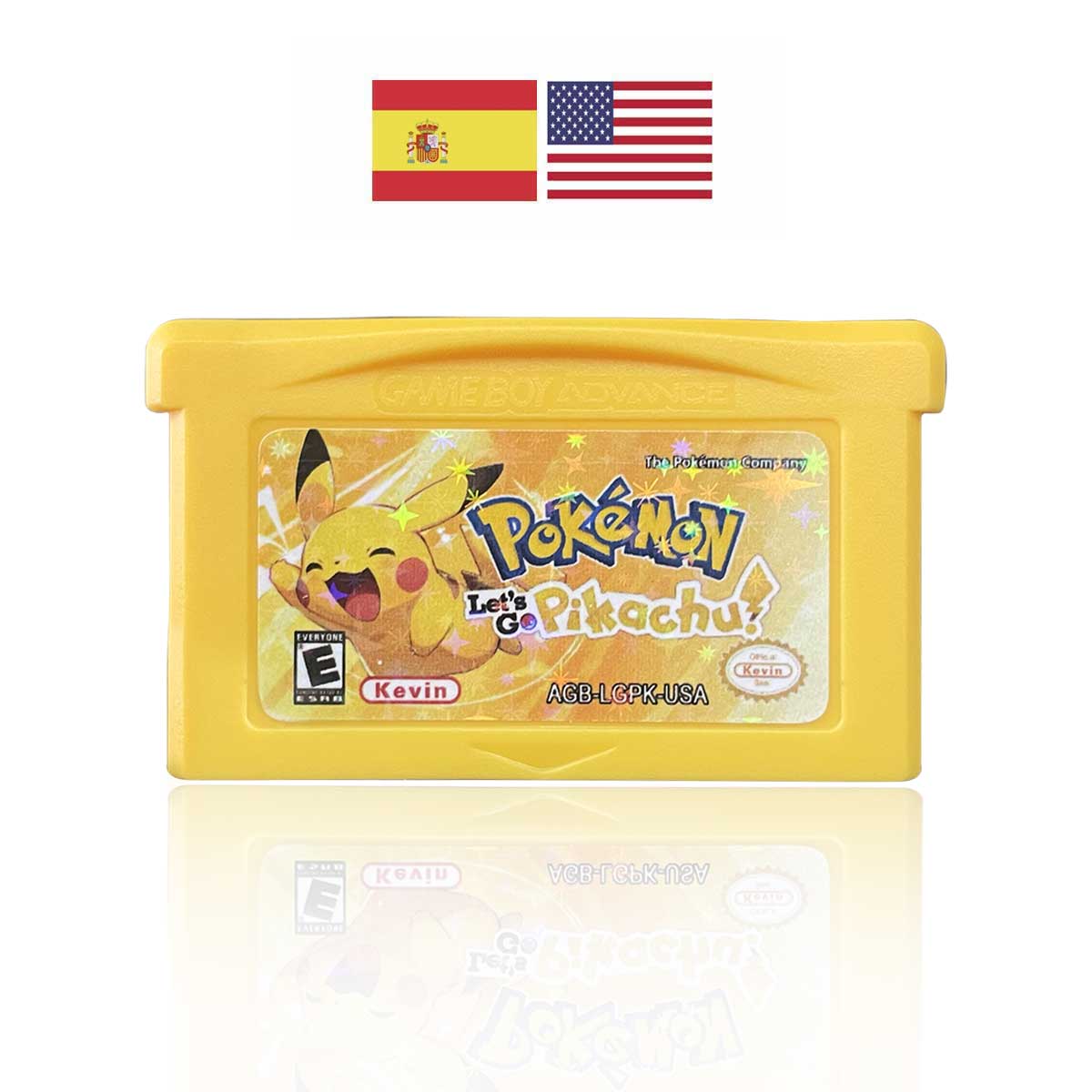 USA ESP Pokemon Let's Go pikachu For GBA