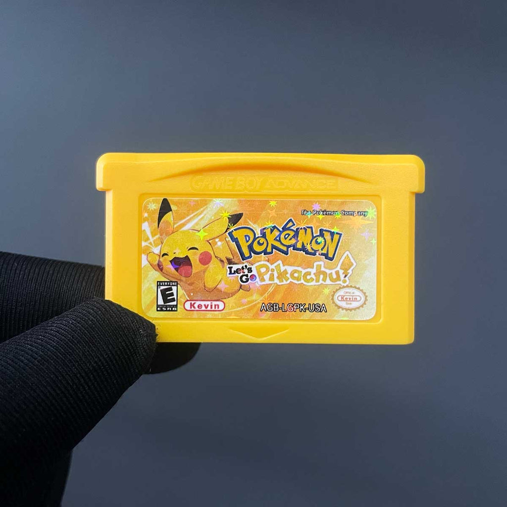 USA ESP Pokemon Let's Go pikachu For GBA