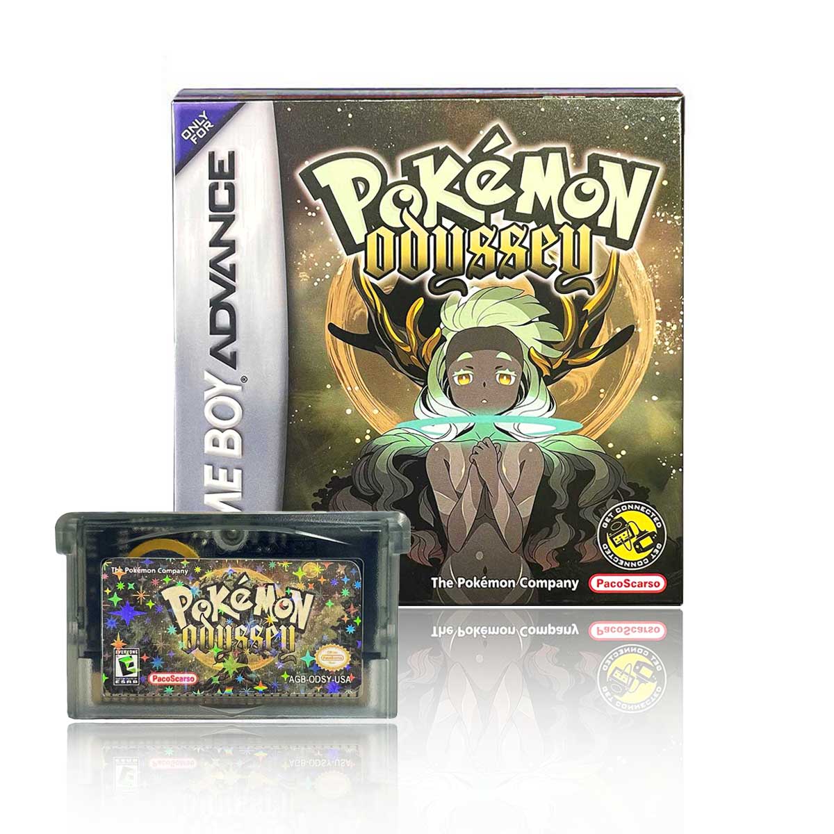 USA Pokemon ODYSSEY v 4.1 cart box For GBA