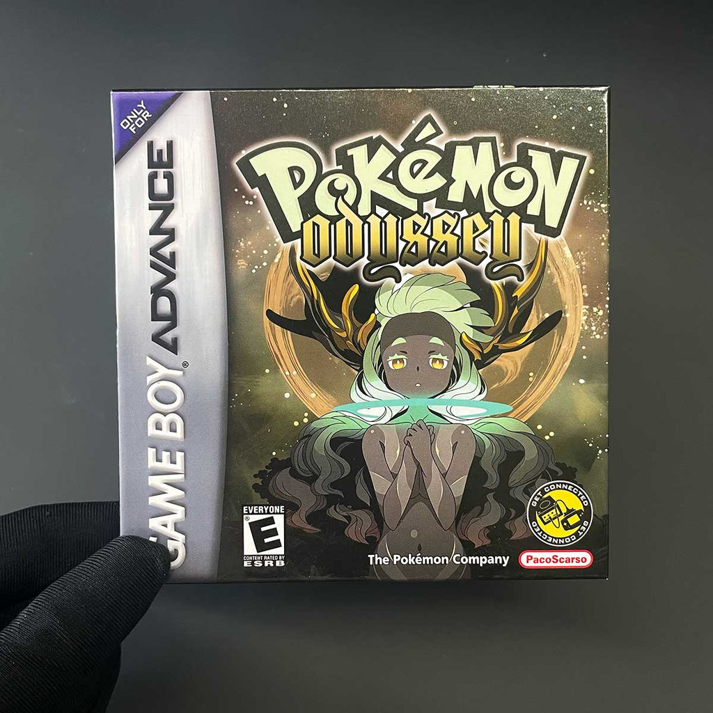 USA Pokemon ODYSSEY v 4.1 cart box For GBA