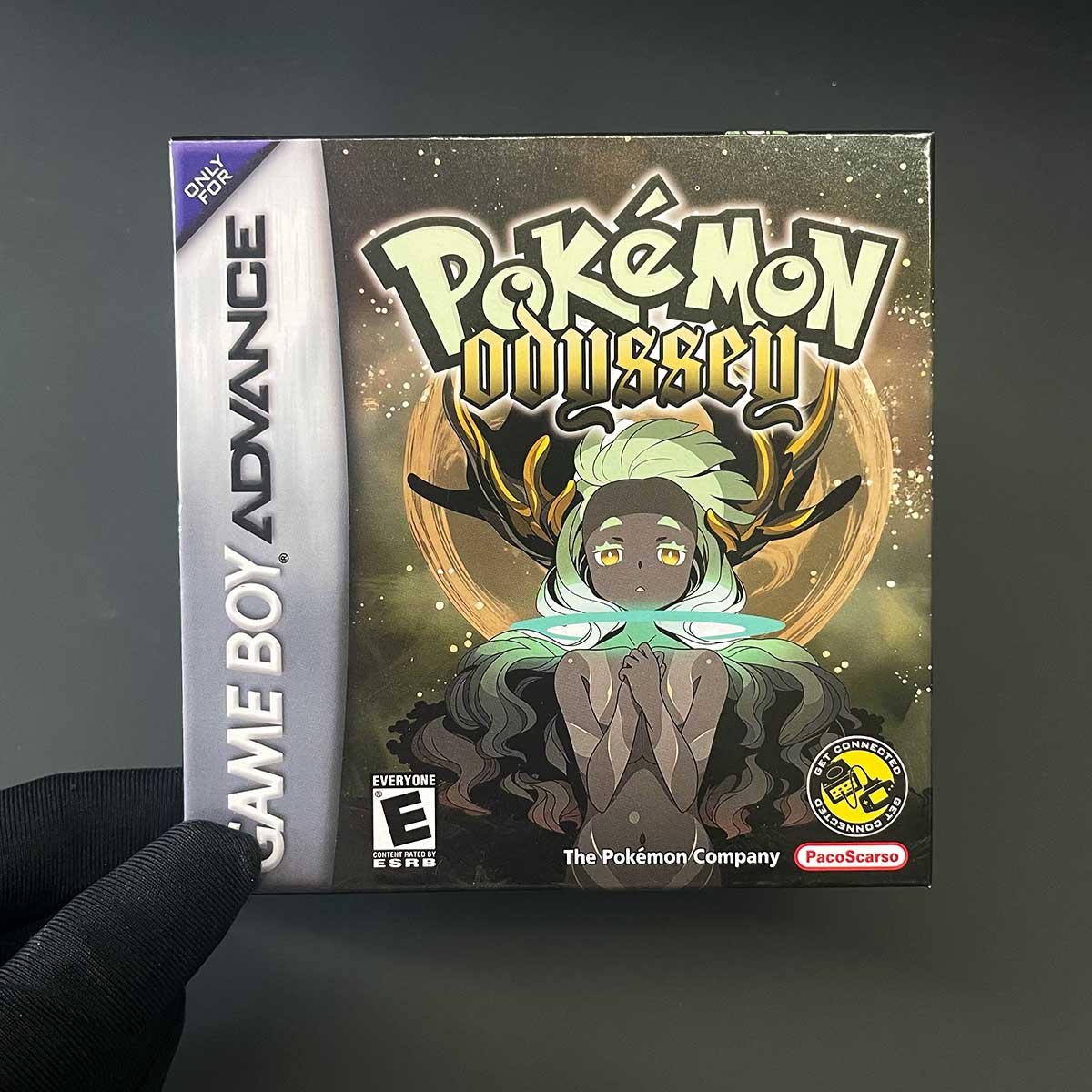 USA Pokemon ODYSSEY v 4.1 cart box For GBA